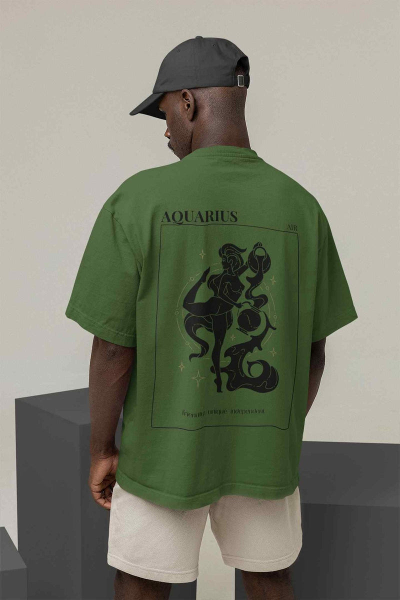 Aquarius Oversized Tee - TOSSIDO