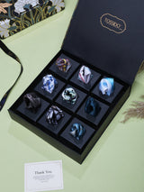 Artistic Gentleman’s Pocket Squares – 9 Piece Gift Set - TOSSIDO
