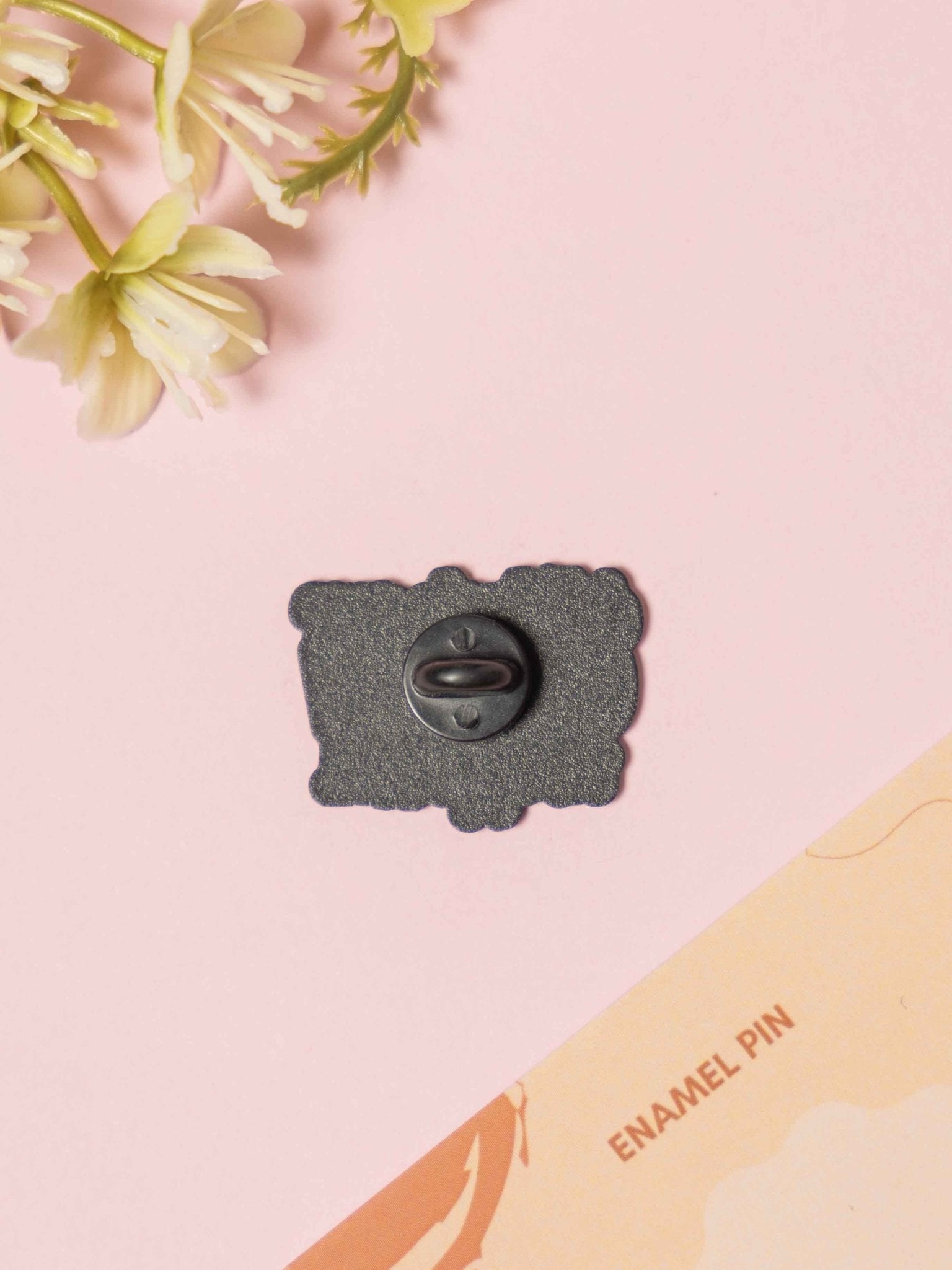 Authentic Typography Enamel Pin