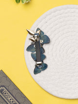 Azure Bloom Triple Butterfly Brooch - TOSSIDO