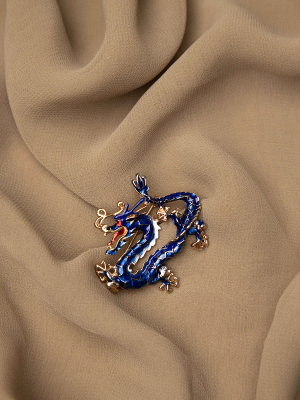 Azure Dragon Brooch - TOSSIDO
