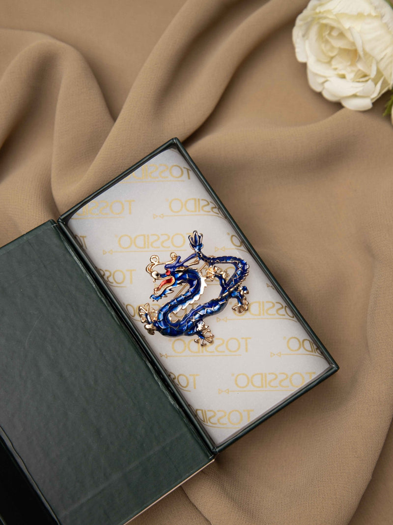 Azure Dragon Brooch - TOSSIDO