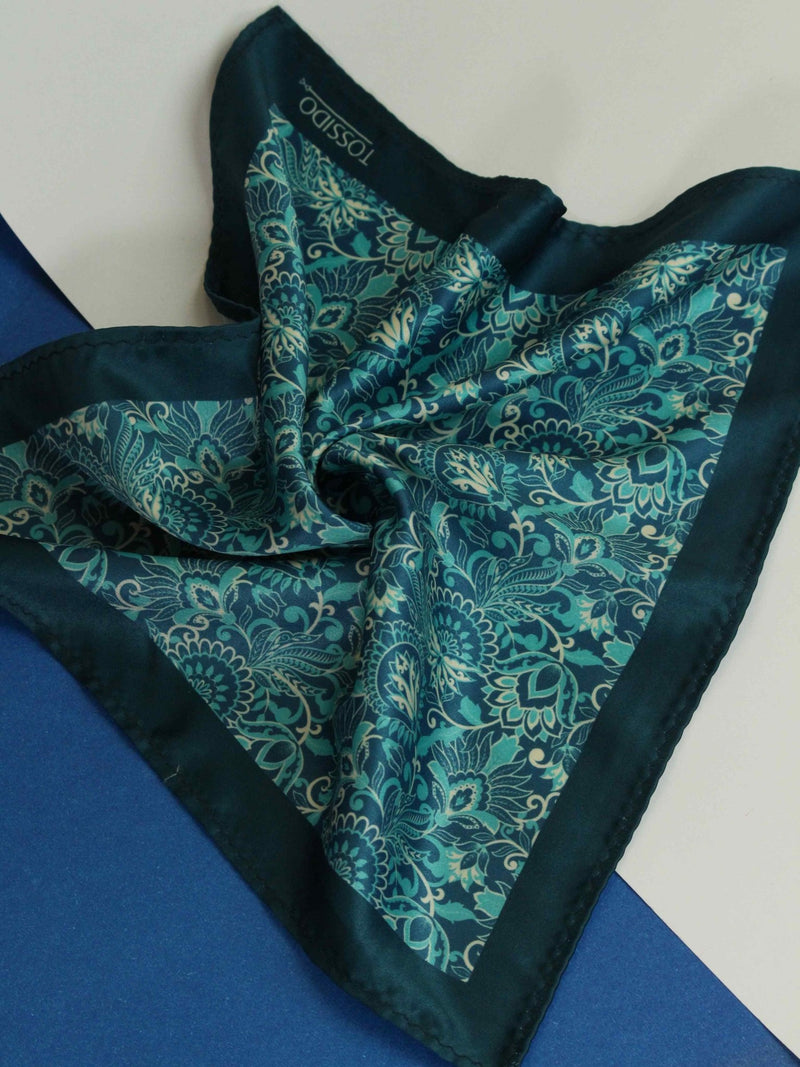 Azure Pocket Square - TOSSIDO