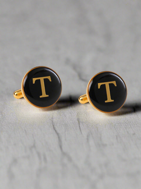 Alphabet T Cufflink