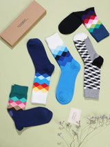 Balanced Edit Cotton Socks Collection – Pack of 5 - TOSSIDO