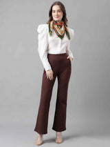 Beige Novelty Scarf & Scarf Bag Set - TOSSIDO