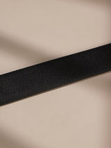 Black & Brown Saffiano Reversible Leather Belt