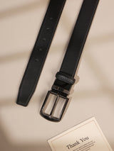 Black & Dark Brown Reversible Leather Belt