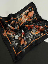 Black Beauty Pocket Square - TOSSIDO