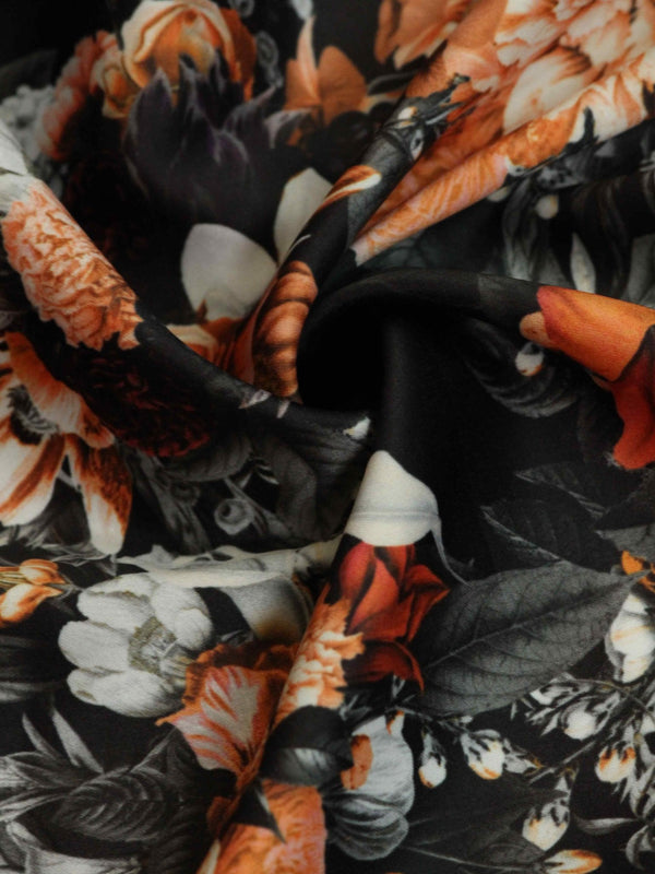 Black Beauty Pocket Square - TOSSIDO