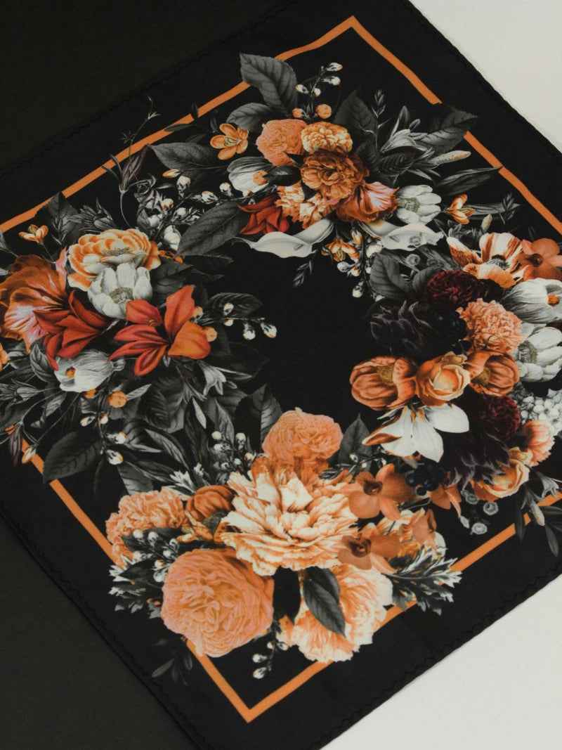Black Beauty Pocket Square - TOSSIDO