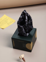 Black Floral Pocket Square - TOSSIDO