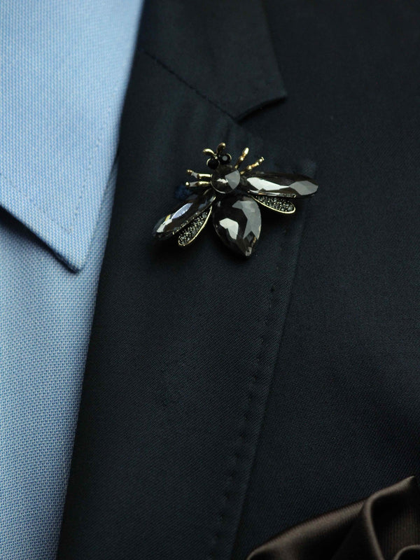 Black Fly Brooch - TOSSIDO