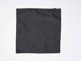 Black Paisley Reversible Stole & Pocket Square Set - TOSSIDO