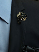 Black Scorpion Brooch - TOSSIDO