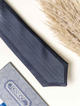 Black Stripes Necktie Gift - set - TOSSIDO