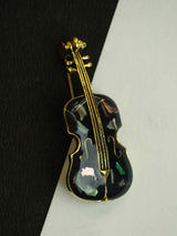Black Violin Brooch - TOSSIDO