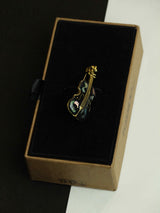 Black Violin Brooch - TOSSIDO