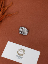Black & White Crystal Panda Brooch - TOSSIDO