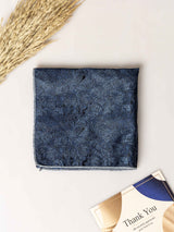 Blue Abstract Jacquard Pocket Square - TOSSIDO