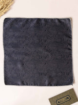 Blue Abstract Jacquard Pocket Square - TOSSIDO