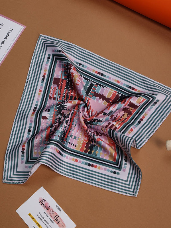 Blue Abstract Pocket Square - TOSSIDO