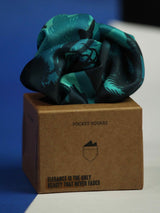 Blue Animal Pocket Square - TOSSIDO