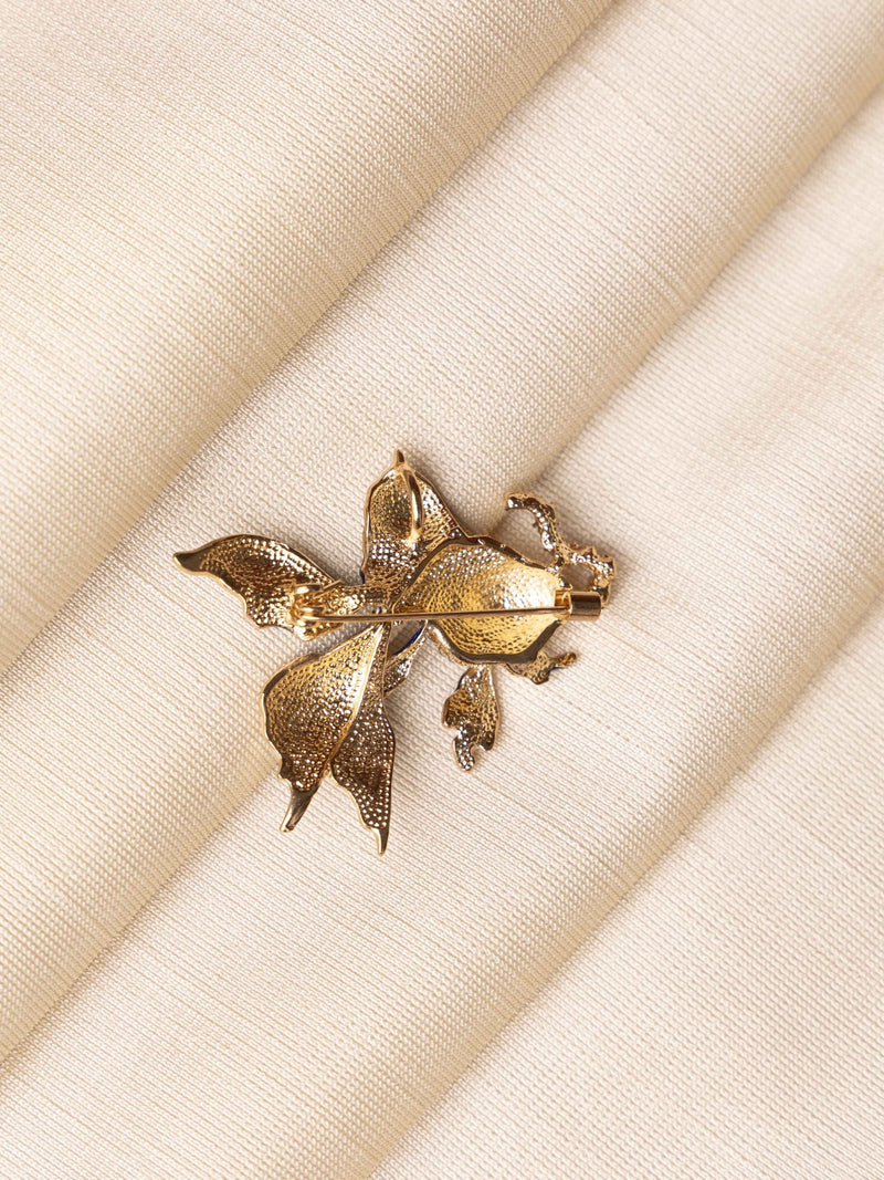 Blue Betta Fish Brooch - TOSSIDO