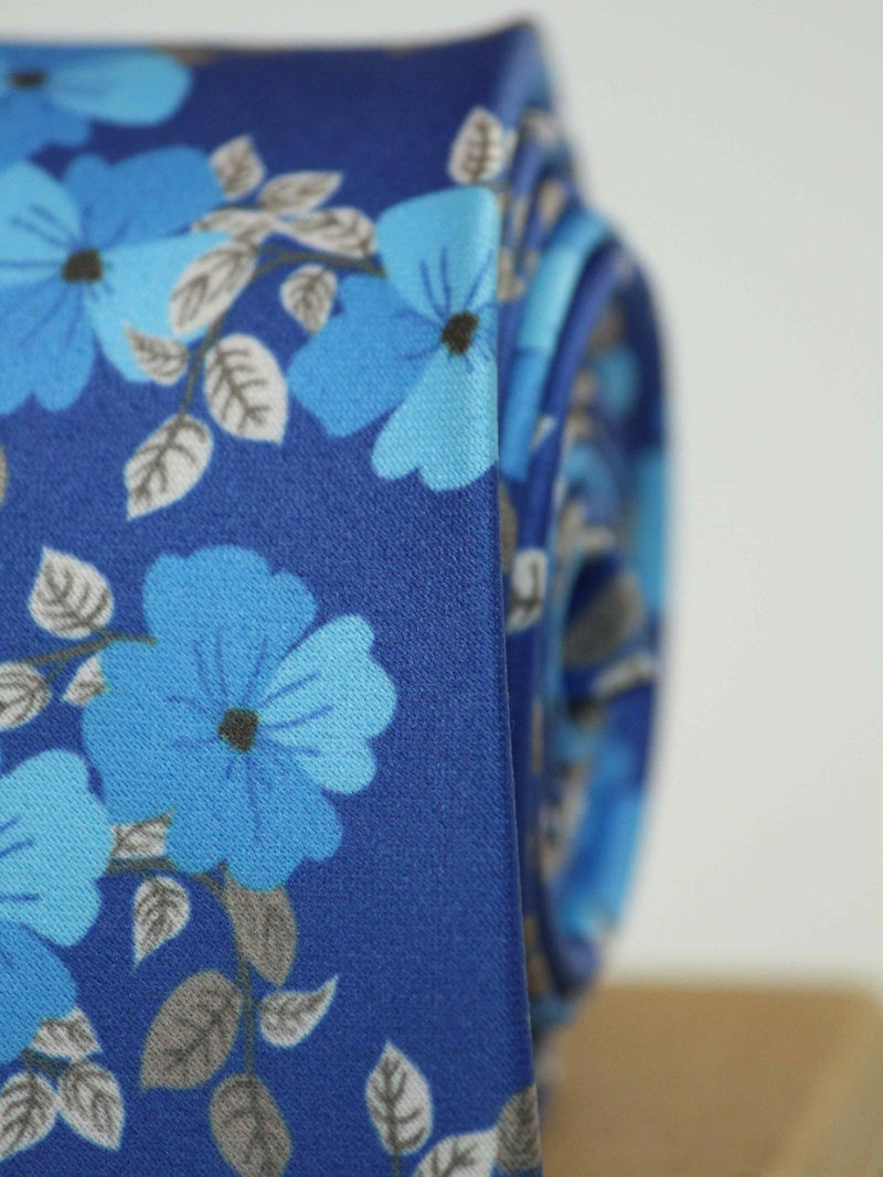 Blue Blossom Necktie - TOSSIDO