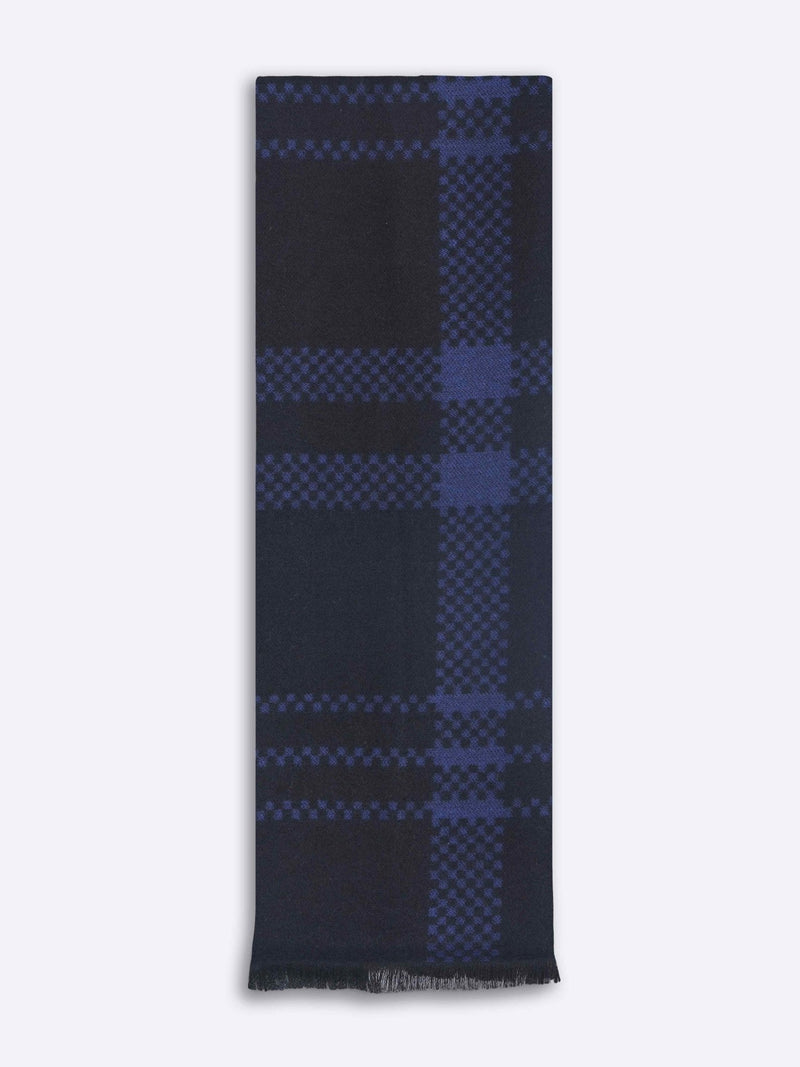 Blue Check Muffler - TOSSIDO