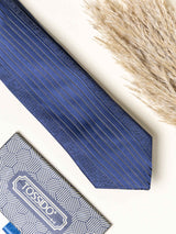 Blue Floral Necktie Gift - set - TOSSIDO