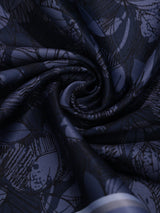 Blue Floral Pocket Square - TOSSIDO