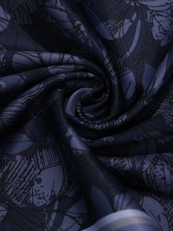 Blue Floral Pocket Square - TOSSIDO