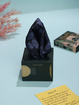 Blue Floral Pocket Square - TOSSIDO