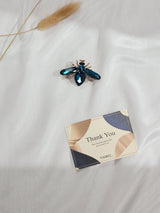 Blue Fly Brooch - TOSSIDO