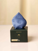 Blue Geometric Jacquard Pocket Square - TOSSIDO