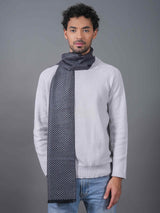 Blue Geometric Muffler - TOSSIDO