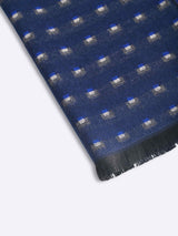 Blue Geometric Muffler - TOSSIDO