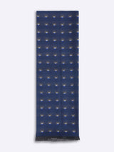 Blue Geometric Muffler - TOSSIDO