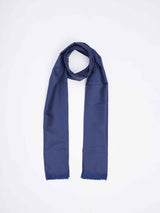 Blue Geometric Reversible Stole & Pocket Square Set - TOSSIDO
