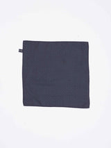 Blue Geometric Reversible Stole & Pocket Square Set - TOSSIDO