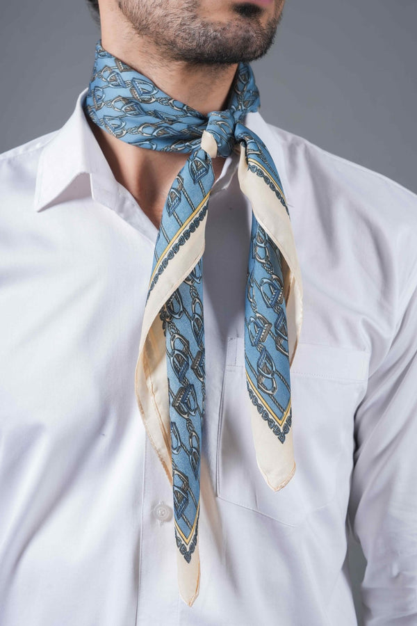 Blue Novelty Neckerchief - TOSSIDO