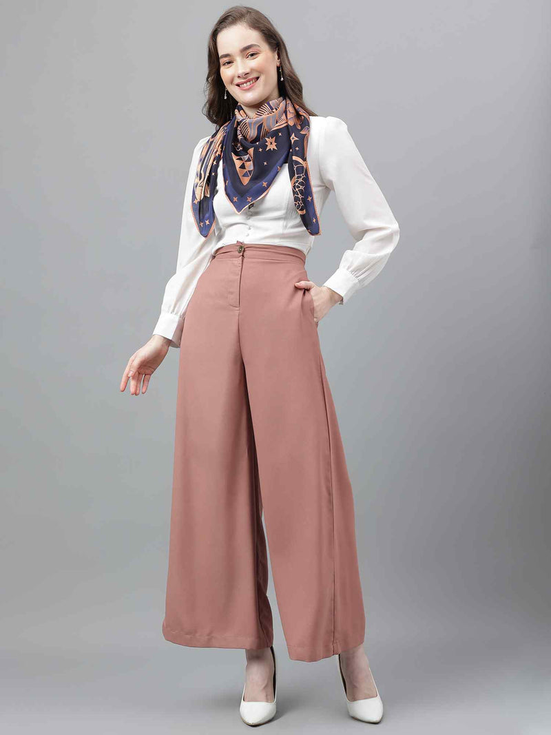 Blue Novelty Scarf & Scarf Bag Set - TOSSIDO