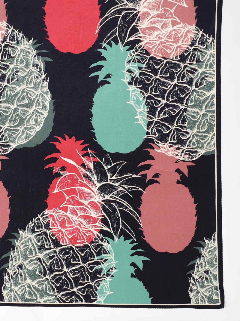 Blue Novelty Scarf & Scarf Bag Set - TOSSIDO