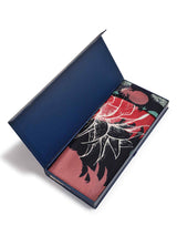 Blue Novelty Scarf & Scarf Bag Set - TOSSIDO