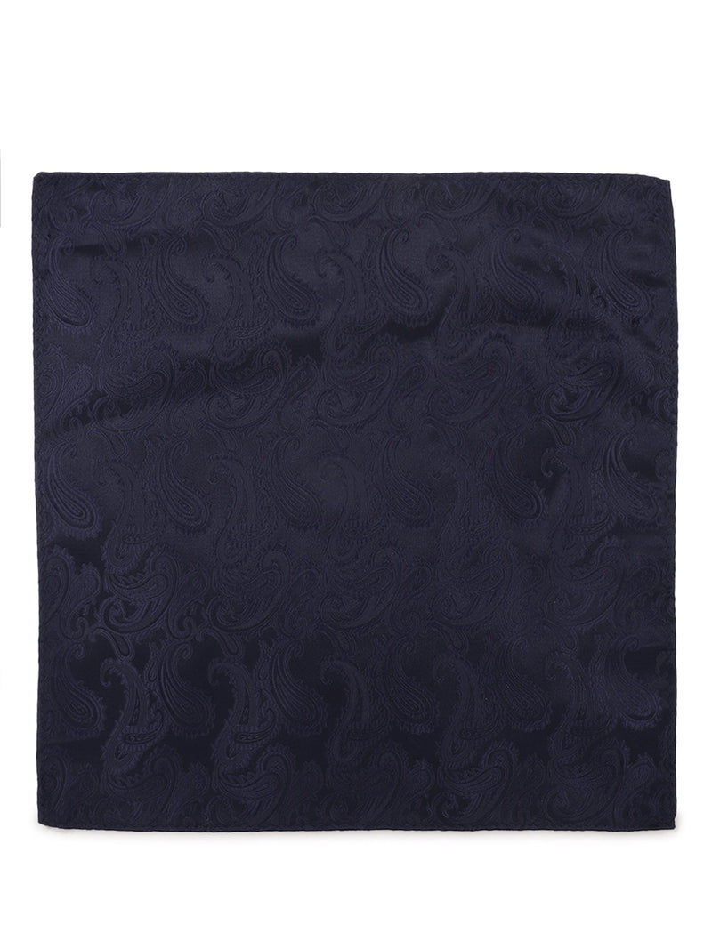 Blue Paisley Necktie & Pocket Square Giftset - TOSSIDO