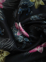 Blue Paisley Pocket Square - TOSSIDO