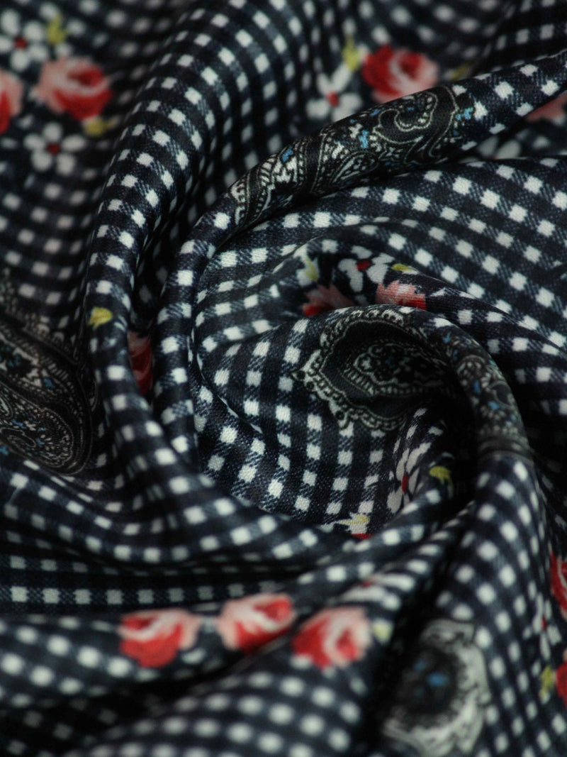 Blue Paisley Pocket Square - TOSSIDO