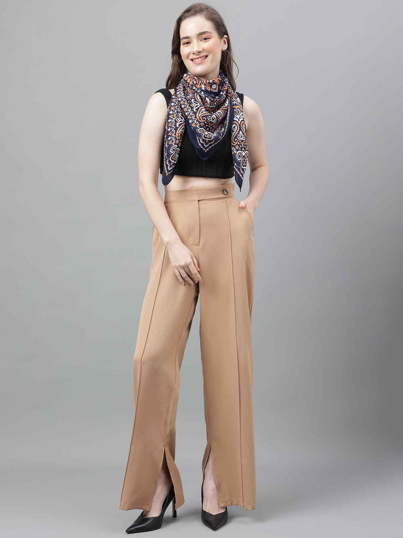 Blue Paisley Scarf & Scarf Bag Set - TOSSIDO