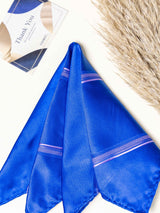 Blue Panel Necktie Gift - set - TOSSIDO